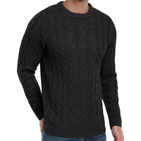 Pull cardigan décontracté à manches longues pour homme, léger, en tricot doux, boutonné, chaud pour l'hiver, tendance, pour l'extérieur