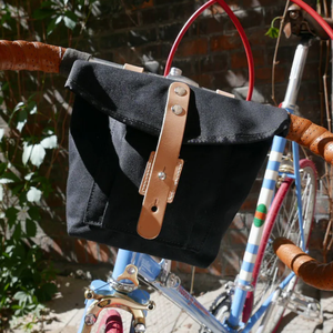 Bolsa de sillín de bicicleta de lona para exteriores, práctica bolsa de herramientas colgante para bicicleta, bolsa enrollable, accesorios para bicicleta para <span class=keywords><strong>ciclista</strong></span> - Product Image 2