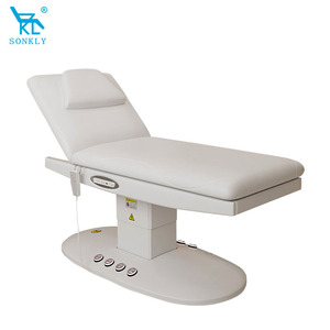 Lettino Elettrico Regolabile SONKLY per Trattamenti Viso, Poltrona per Salone Spa Utilizzata in Cliniche Estetiche e di Cura della Pelle - Product Image 6