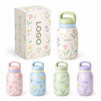 Bouteille d'eau isotherme en acier inoxydable 500 ml 750 ml avec poignée et couvercle, personnalisable avec logo, pour le sport et les activités de plein air – Vente en gros