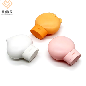 Mini Botella Plana <span class=keywords><strong>de</strong></span> 100 ml/120 ml <span class=keywords><strong>con</strong></span> Diseño <span class=keywords><strong>de</strong></span> <span class=keywords><strong>Oso</strong></span> Adorable para Cuidado <span class=keywords><strong>de</strong></span> la Piel, Champú y Mascarilla Facial <span class=keywords><strong>con</strong></span> Tapa Abatible <span class=keywords><strong>de</strong></span> <span class=keywords><strong>Aceite</strong></span> Esencial PE - Product Image 2