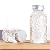 Résistance aux hautes températures 30ml 50ml 100ml 150ml Cylindre vide Cubilose Nid d'oiseau Verre Portable Bouteille Vis Couvercle en aluminium