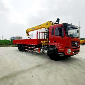 رافعة شاحنة محمولة على ذراع الرافعة 6*4 12 طن من Dongfeng 6X4 رافعة متداخلة محمولة على شاحنة دبي للبيع - Product Image 3