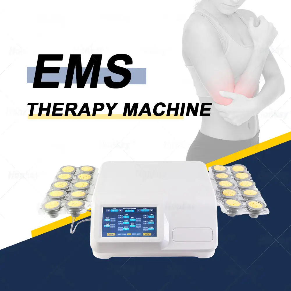 Ems macchina elettrica massaggio corpo terapia digitale massaggiatore muscolare stimolatore elettrostimolatore