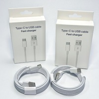 Kabel USB-C ke USB 1.5M Pengisian Cepat Kabel Tipe-C Sinkronisasi Data Kecepatan Tinggi untuk Samsung Galaxy Kompatibel iPhone 15/16/17