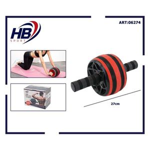 Roue simple pour rouleaux AB Roller de couleur rouge - Product Image 3