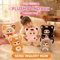 Jouets en peluche pour enfants Nommi Cute Kids - Boîte mystère - Série La joie n'a jamais fini