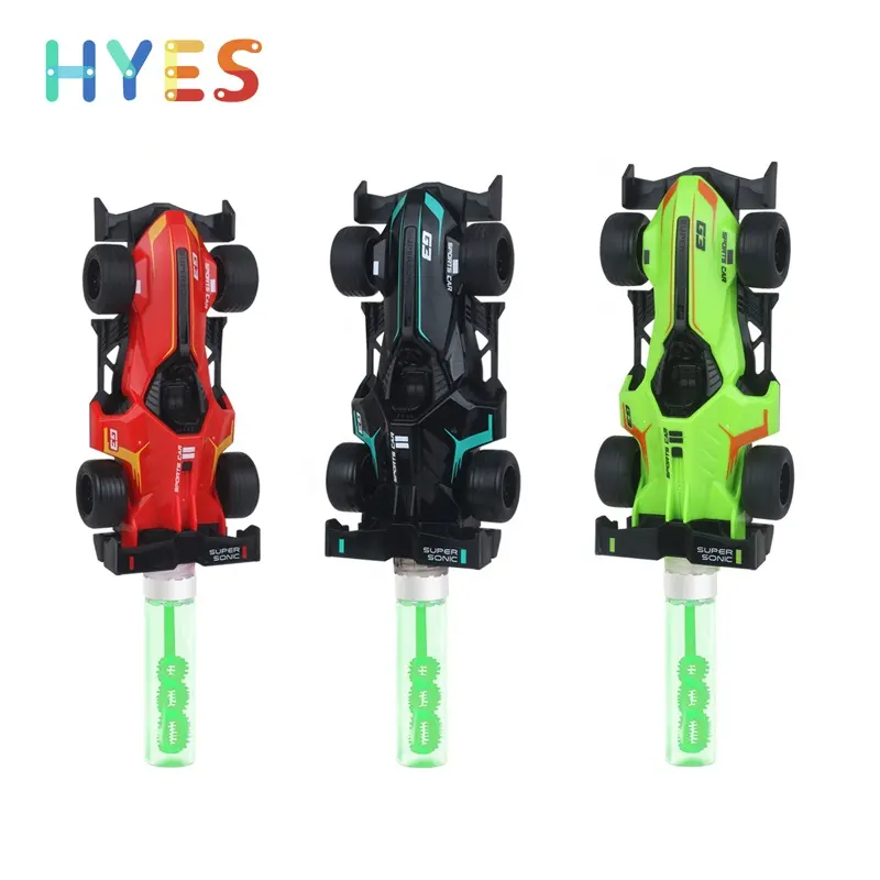 Huiye Pull Back Car Bubble Toys Outdoor Handheld Car Shape Bubble Wand Gifts Summer Cool blowing Bubble Toy For Parents Children