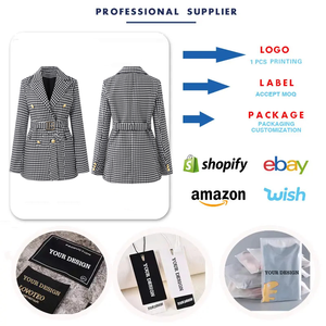 X898 # vendite calde abiti da ufficio da donna abiti da carriera manica lunga abito da donna abito da ufficio eleganti abiti Blazer <span class=keywords><strong>con</strong></span> <span class=keywords><strong>cintura</strong></span> - Product Image 3