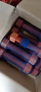 1-1/2 "X 255 мм полные шпильки ASTM A320 класс L7/A194 класс 4/7 Xylar 2 + XYLAN 1014 красный цвет шпильки болты - Product Image 4