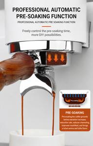Cafetera Profesional Semiautomática para el Hogar RS-12 de Grado Comercial - Product Image 4