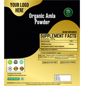 Polvo orgánico de Amla directo del fabricante indio Superfood en forma pura cultivado salvaje para venta al por mayor - Product Image 2