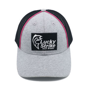 Casquette de camionneur élégante et ajustable à 6 panneaux avec badge brodé personnalisé pour hommes, idéale pour la plage, la pêche, le cyclisme et les voyages - Product Image 3