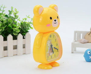 Đồng Hồ Báo Thức Hình Gấu Cho Phòng Ngủ Để Bàn Trẻ Em Chức Năng Thu Sét Đồng Hồ Để Bàn Di Động - Product Image 3