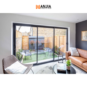 Gegarandeerde Kwaliteit Commerciële Aluminium Schuifdeuren Buitenkant Aluminium Glazen Schuifdeuren Patio Dubbele Beglazing Schuifdeuren - Product Image 6
