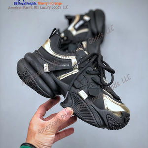 Chaussures de sport décontractées pour femmes, tendance et stylées, avec semelle épaisse et semelle extérieure confortable en TPU souple, style polyvalent pour la marche - Product Image 3