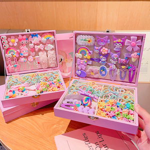 150 chiếc kẹp tóc Sanrio Kuomi dễ thương mới, kẹp tóc hoa ngọt ngào thời trang dành cho bé gái, bộ phụ kiện tóc quà tặng - Product Image 2