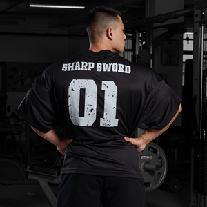 T-shirt de sport à manches courtes LS1524, été, séchage rapide, entraînement, manches courtes - Product Image 2