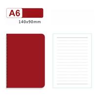Carnet A5, carnet de notes, bloc-notes, reliure cousue, carnet souple, 30 feuilles, papier coloré, cahier d'exercices, bureau/école/quotidien