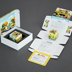 Maßgefertigtes Cartoon-Kindersicherheits-Lernspielzeug Würfelpuzzle UV-Druck Kunststoffmaterial <span class=keywords><strong>JIFU</strong></span> Marke für Kindergarten und Schule - Product Image 2