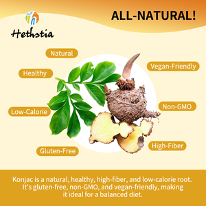 Nouilles de konjac séchées au goût <span class=keywords><strong>original</strong></span>, faibles en calories, faibles en glucides, sans sucre, sans matières grasses, sans gluten, non OGM - Product Image 2