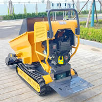 500kg Selbst laden der Ketten kipper Mini Dumper Agricultural Dumper Construction Machine