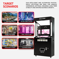 Logiciel d'impression pour photomaton, coque de logo, machine en libre-service, machine distributrice à distance, kiosque de haute technologie