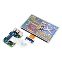 Pantalla de Papel Electrónico de 7.3 Pulgadas y 6 Colores, Pantalla de Tinta Electrónica, Bajo Consumo de Energía, 800*480 Píxeles, Comunicación SPI, para Controlador de Papel Electrónico HAT