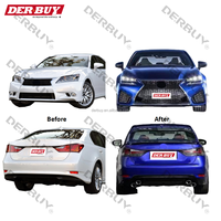 Kit de carrosserie de vente directe d'usine pour Lexus GS200 GS250 GS300 GS450 L10 2012-2016 mise à niveau vers GS F Sport 2020 Style Auto Modification