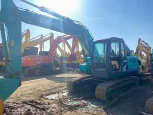 Pelle sur chenilles Kobelco SK130 d'occasion à vendre Matériel de construction d'occasion avec composants du noyau Moteur Moteur Pompe PLC - Product Image 2