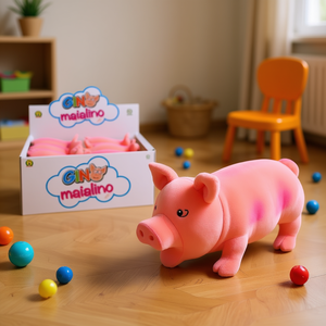 MAZZEO GIOCATTOLI Gino Pig con Sonido, Peluche Electrónico de 45 cm para Niños de 2 a 4 Años, Italia - Product Image 3