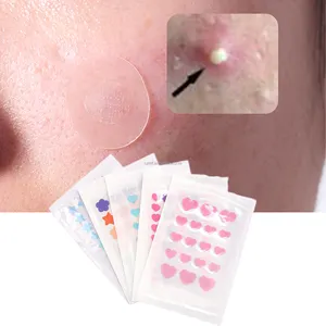 Traitement de l'acné hydrocolloïde hydrocolloïde visage peau Anti acné traitement des taches couverture salicylique bouton maître acné Patch pour Zits