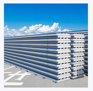 Isolation <span class=keywords><strong>de</strong></span> <span class=keywords><strong>panneau</strong></span> sandwich à prix d'usine <span class=keywords><strong>panneau</strong></span> sandwich EPS <span class=keywords><strong>panneau</strong></span> mural en polystyrène pour toit salle blanche - Product Image 1