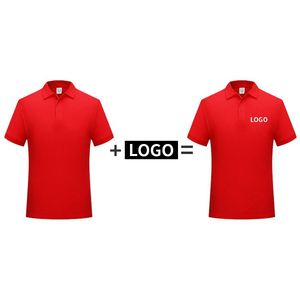 Custom Logo Black <b>Shirt</b> Cotton Blade Collar Men Polo T-<b>Shirt</b> Uniform for Promotion - Product Image 5