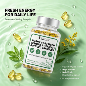 Capsules molles de soutien à la vitalité et à l'endurance, extrait d'herbe cornée de chèvre, complément alimentaire à base de plantes pour l'aide à l'endurance physique des hommes, OEM ODM - Product Image 6