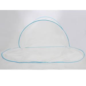 Mosquitera plegable individual, funda de cama portátil de diseño moderno para el hogar con malla plegable de fácil instalación para repelente de insectos - Product Image 2