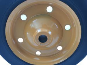 <span class=keywords><strong>ล้อ</strong></span>ยางตัน 13*3 พร้อมขอบโลหะสำหรับรถเข็น - Product Image 2