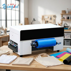 Imprimante jet d'encre UV DTF numérique automatique de haute qualité YingHe, format A3, tête d'impression simple DX7, imprimante rouleau-à-roule pour film AB/TPU - Product Image 1