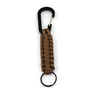 Porte-clés personnalisé pour le camping et la randonnée en plein air avec mousqueton pour les accessoires d'équipement
