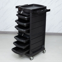 Chariot nordique moderne minimaliste en plastique armoire à outils repassage beauté chariot de coiffure pour salon de coiffure ou salon