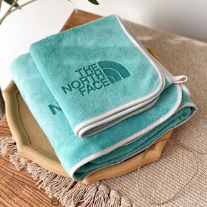 Benutzer definierte Druck Stickerei Strand tuch Terry Mikro faser Beach Pool Badet uch - Product Image 4