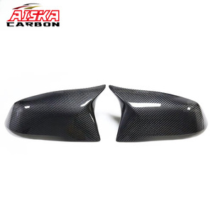 Cubierta de <span class=keywords><strong>Espejo</strong></span> Retrovisor Lateral de Fibra de Carbono AISKA para BMW Serie 1 2 3 4 X F20 F21 F22 F23 F30 F31 F32 F33 F36 X1 E84 F87 <span class=keywords><strong>M2</strong></span> M3/M4 - Product Image 2