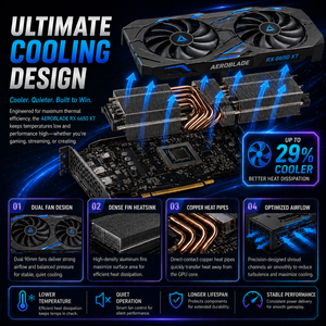 Tarjeta Gráfica para Estación de Trabajo RTX 5070 12G OC, Refrigeración con 3 Ventiladores, 14Gbps GDDR6, Frecuencia de Núcleo de 1710MHz, PCI Express 4.0, Multimarca, para Escritorio - Product Image 6