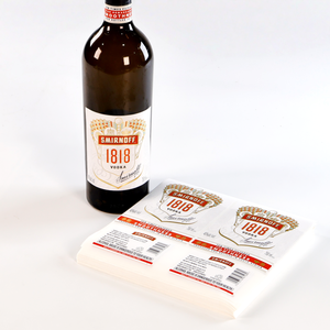 Etiquetas Adhesivas Personalizadas para Botellas de Licor, Resistentes al Agua, con Lámina Dorada en Relieve, Ecológicas, Directo de Fábrica de Vino y Bebidas - Product Image 2