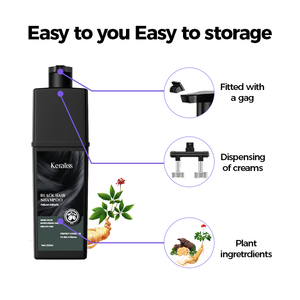 Joynna-Shampooing de teinture pour cheveux gris <span class=keywords><strong>bio</strong></span>, 3 en 1, crème permanente instantanée pour cheveux noirs et brun foncé à l'huile d'olive, marque distributeur - Product Image 3