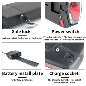 Kit de batterie au lithium de remplacement <span class=keywords><strong>EVELO</strong></span> Galax 500 36V 13Ah avec cellules 18650, BMS intelligent R012, décharge 15A pour Ariel Rider électrique - Product Image 3