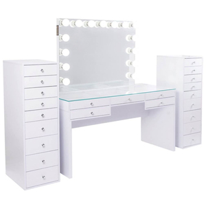 Professional Girls <strong>Modern</strong> <strong>Dressing</strong> <strong>Table</strong> <strong>With</strong> Full Length <strong>Mirrors</strong> <strong>Mirror</strong> - Product Image 3
