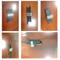Accessoires pour système de gestion de câbles Clips de câble en acier inoxydable pour panneaux solaires Pv pour installation sur le toit et le sol du carport