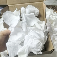 Vente en gros de pétales de rose et d'hortensia préservés de haute qualité, blanc pur, décoration de mariage, Saint-Valentin, longue durée, 3-5 ans