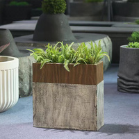 Pots de plantes classiques nordiques en fibre de verre, grands, pour l'extérieur et l'intérieur, jardin domestique, écologiques, durables, vente en gros